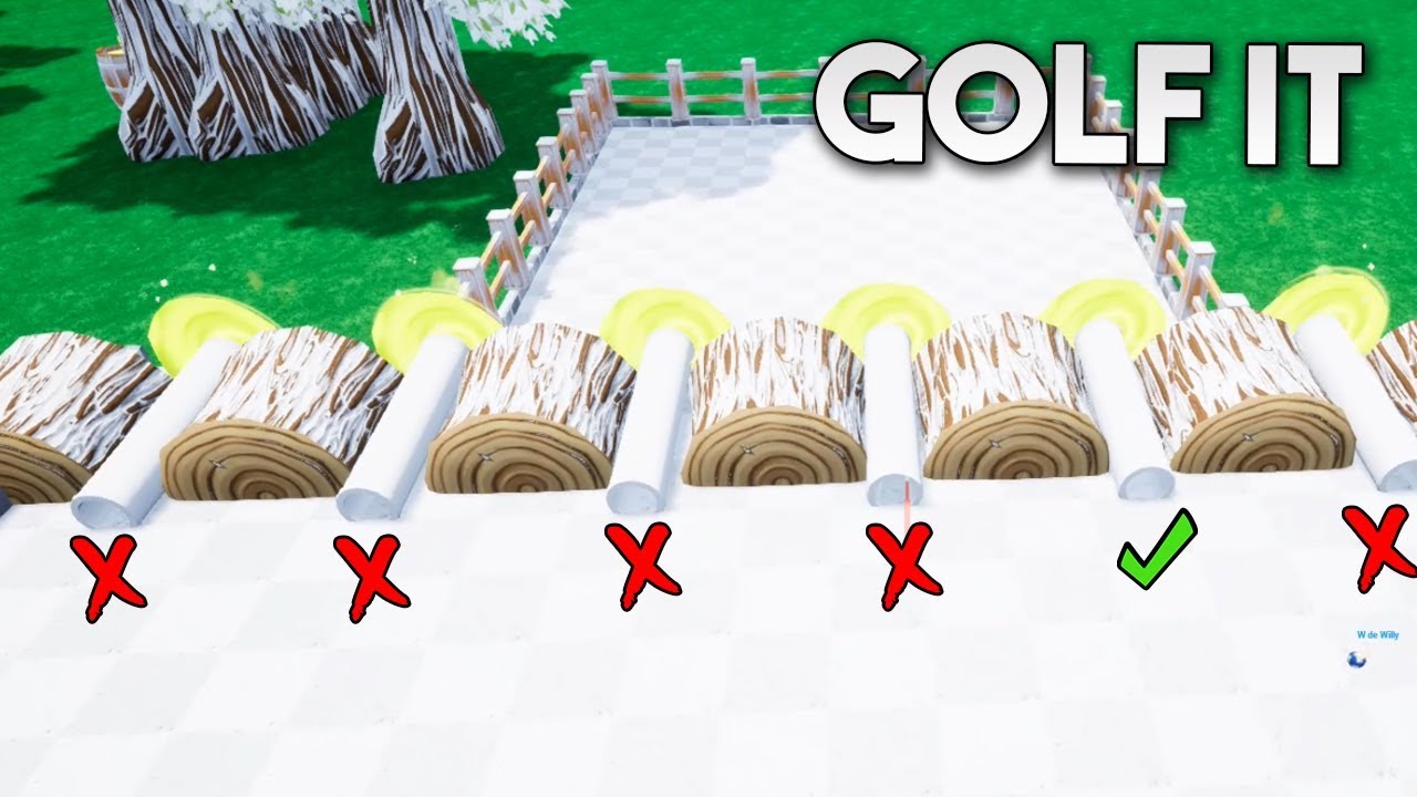 SOLO UN CAMINO ES BUENO! GOLF IT