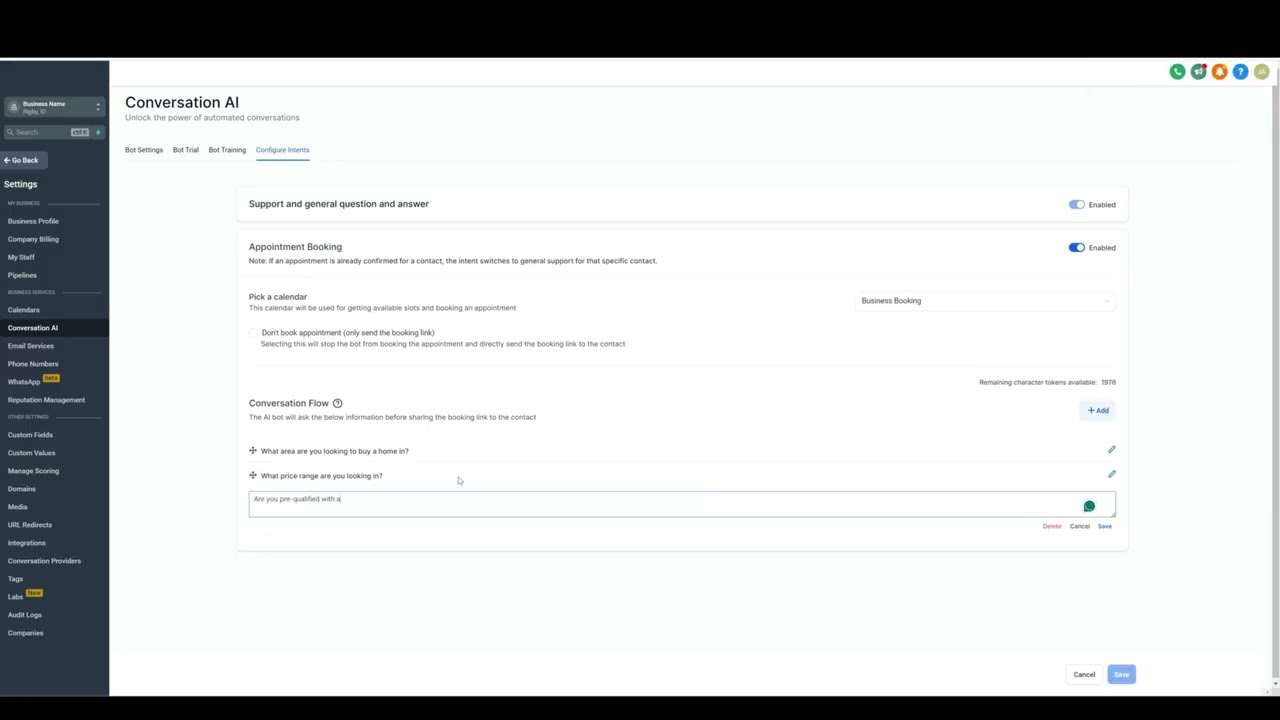 This AI Chatbot Setup Can Turn More Leads Into Booked Calls