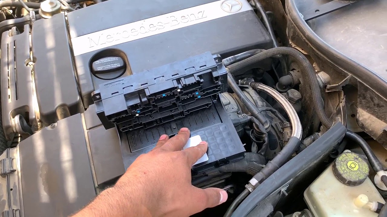 MERCEDES C230 2005 SAM MODULE SWAP