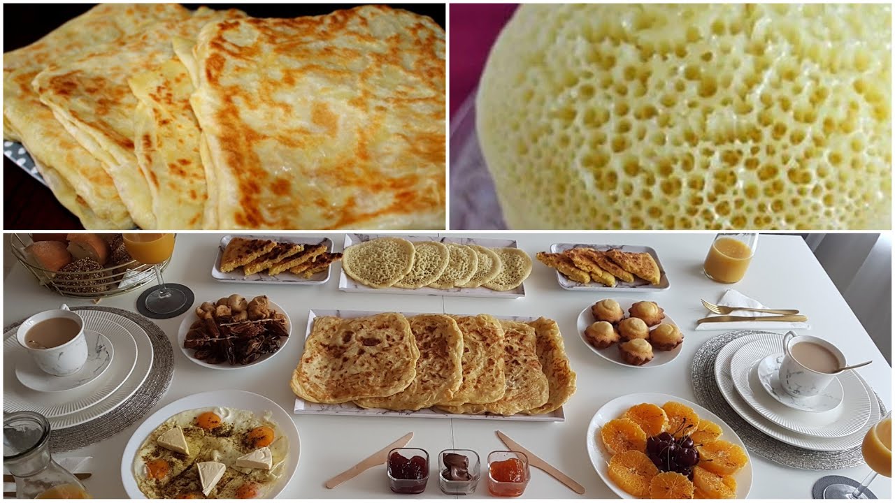 BRUNCH Marocain 🇲🇦 | Baghrir Harcha Msemen 100% فطور مغربي بامتياز