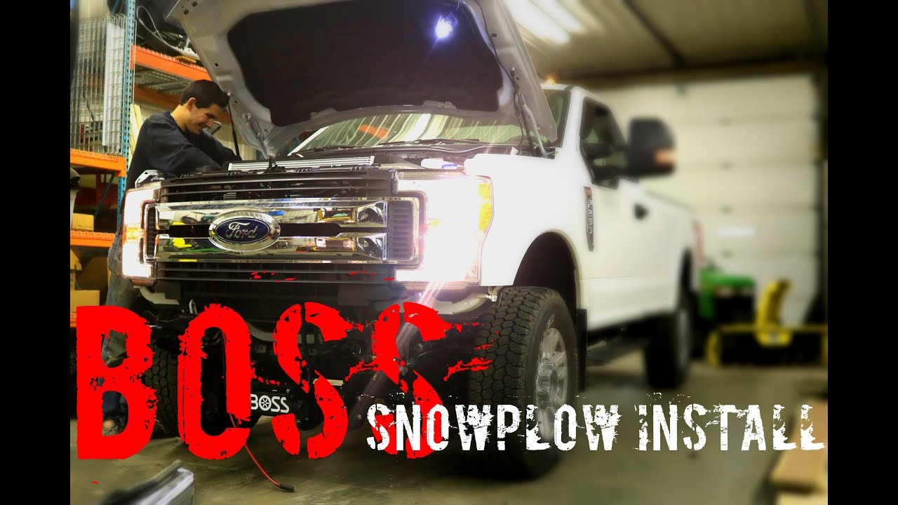 BOSS Plow Install | 2017 F-250 | How To