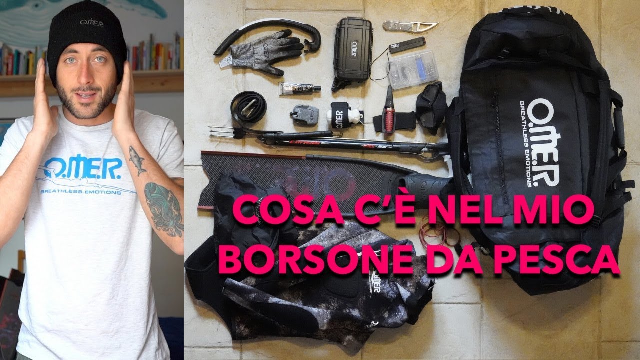 COSA c'è Nel MIO BORSONE da PESCA