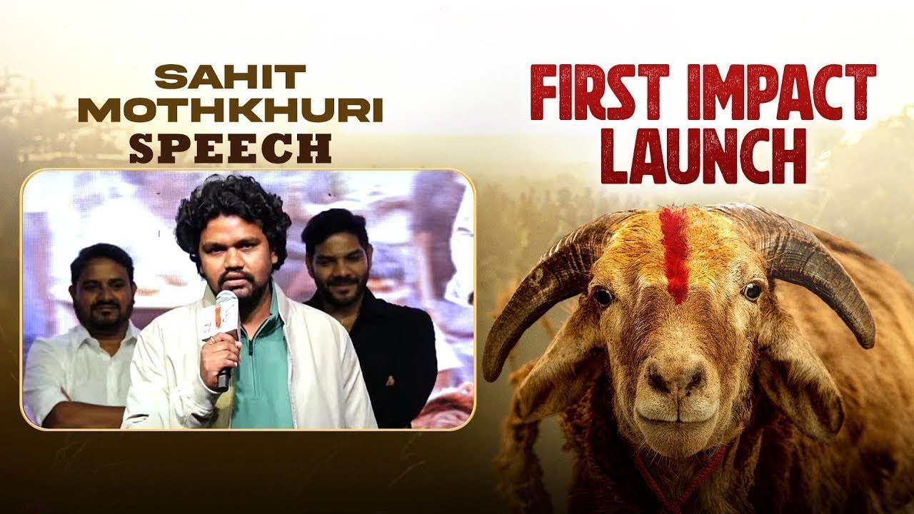 Director Sahit Mothkhuri Speech | Pottel First Impact Launch Event | Yuva Chandraa | Ananya Nagalla