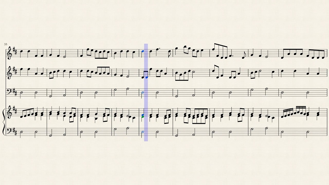 Uccellini - Aria sopra la Bergamasca - 4 easy Strings