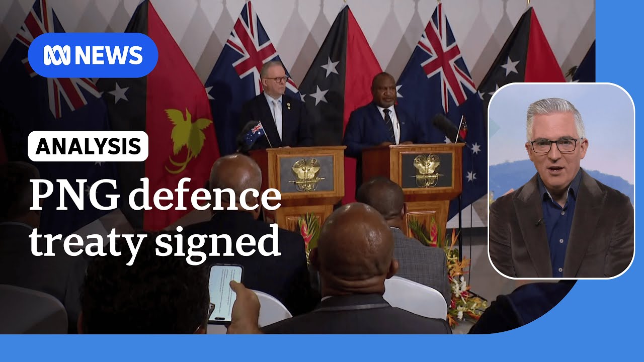 David Speers says PNG defence treaty a strategic win | ABC NEWS
