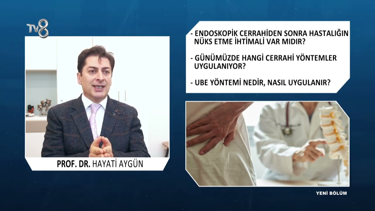 Omurga cerrahisinde guncel yaklasimlar nasil? Bu video ile isik tutmaya çalıştık.