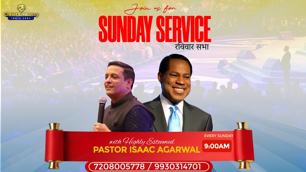 LIVE | Hindi Sunday Service | हिन्दी रविवार सभा | 8th Feb 2026 | Christ Embassy India