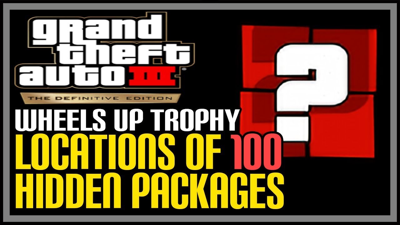 GTA 3 The Definitive Edition All Hidden Package Locations (Liberty City Secrets Achievement)