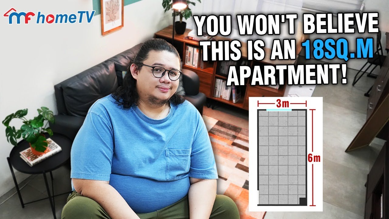 How to Live Big in a Small Apartment (18 SQ.M ONLY)