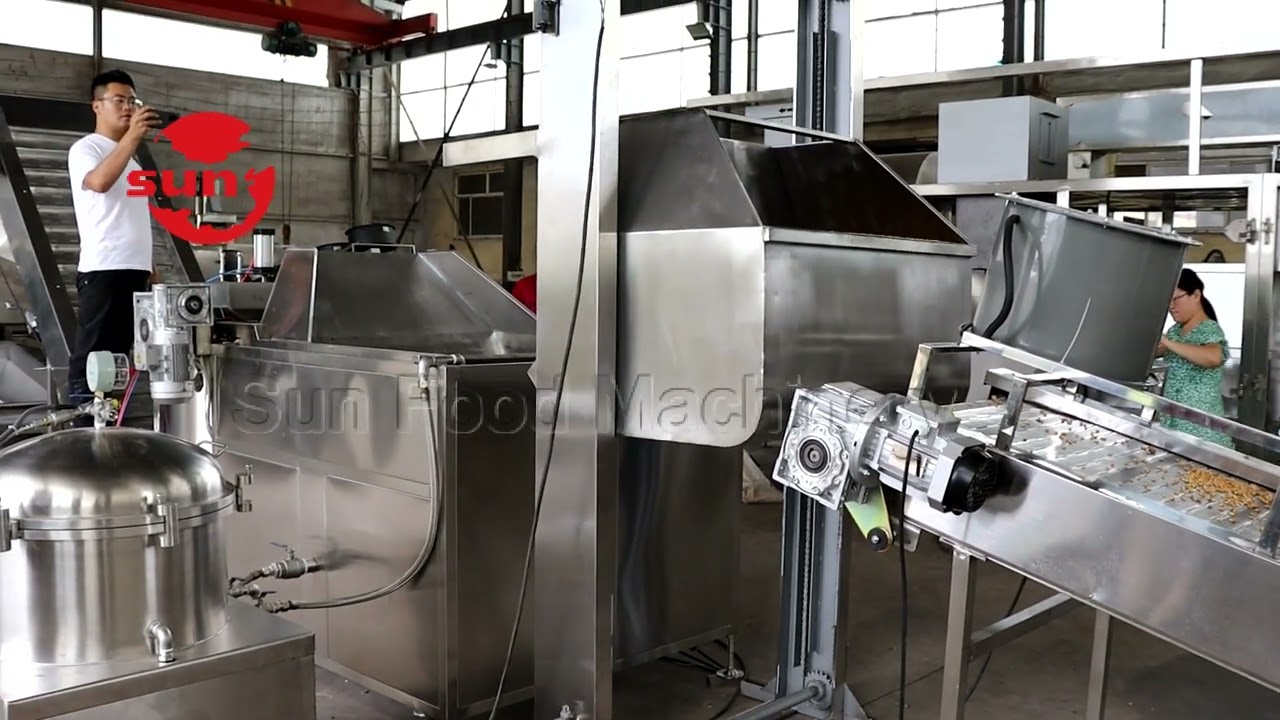 Corn Frying Production Line