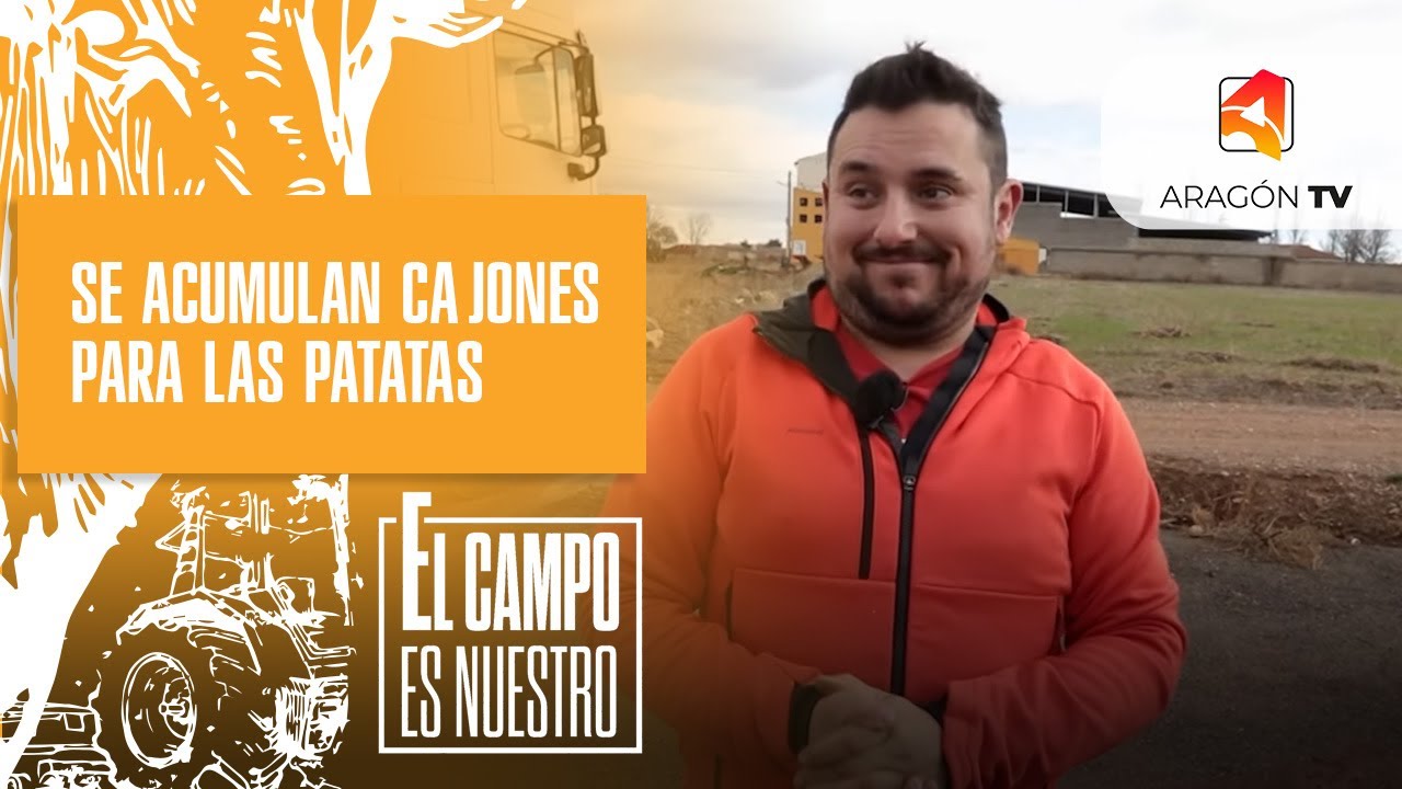 Dionís acumula cajones para sus patatas