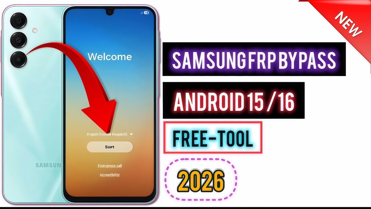 New Method Samsung Android 16 - Android 15 Frp Bypass | All Samsung Frp Unlock 2026 100%Working Tool
