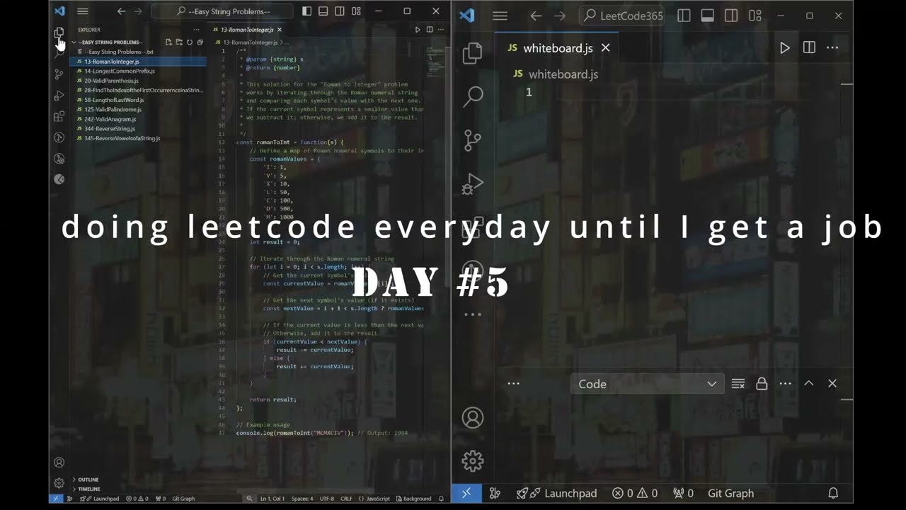 doing leetcode everyday until I get a job (day 5)
