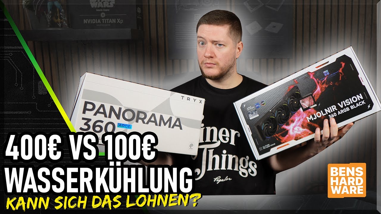 400€ GEGEN 100€ WASSSERKÜHLUNG! Ist TEUER wirklich BESSER?! Tryx Panorama vs. Thermalright Mjolnir
