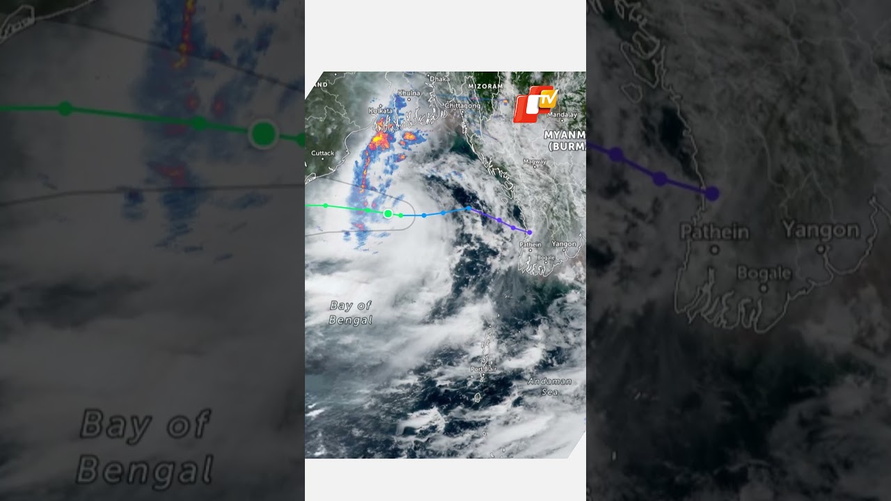 Cyclone Heading Towards Odisha Coast