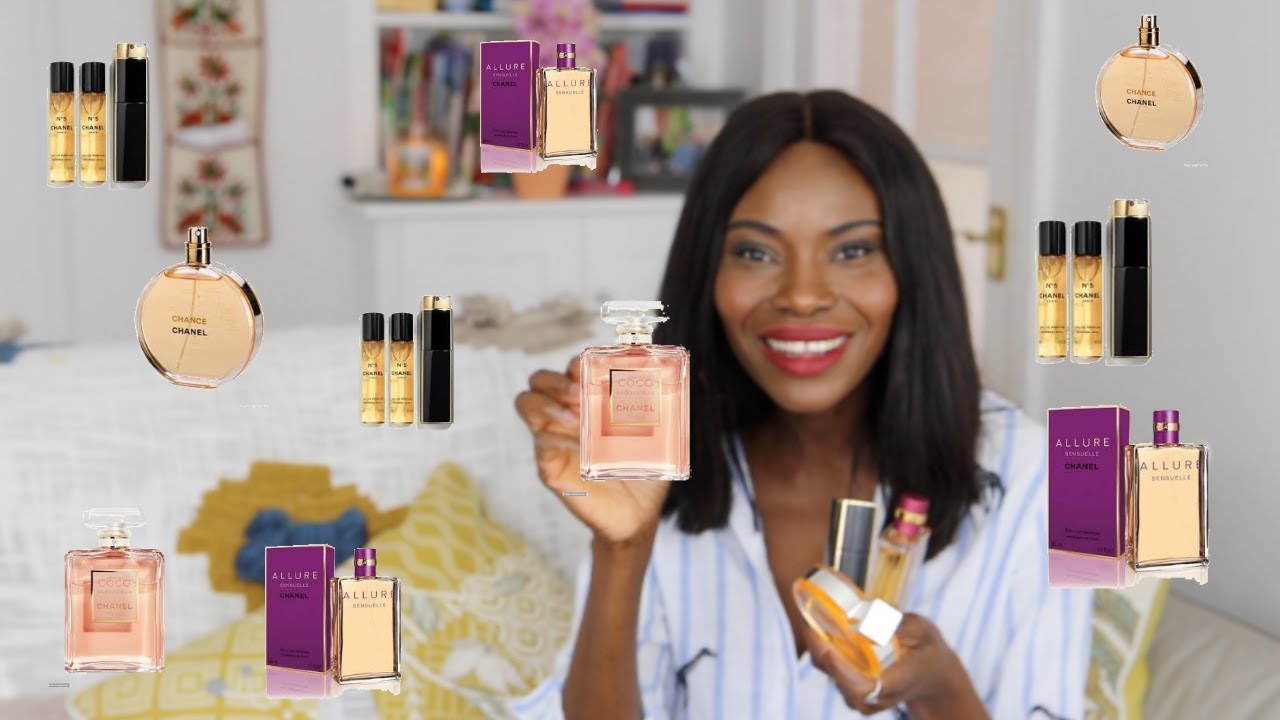 MY CHANEL PERFUME COLLECTIONS  || MY FAVOURITE LUXURY  FRAGRANCES
