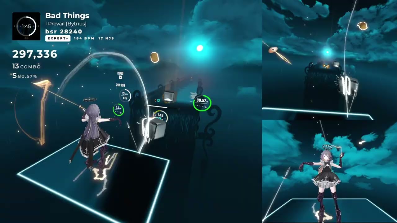 【BeatSaber】Bad Things_I Prevail【expert+】