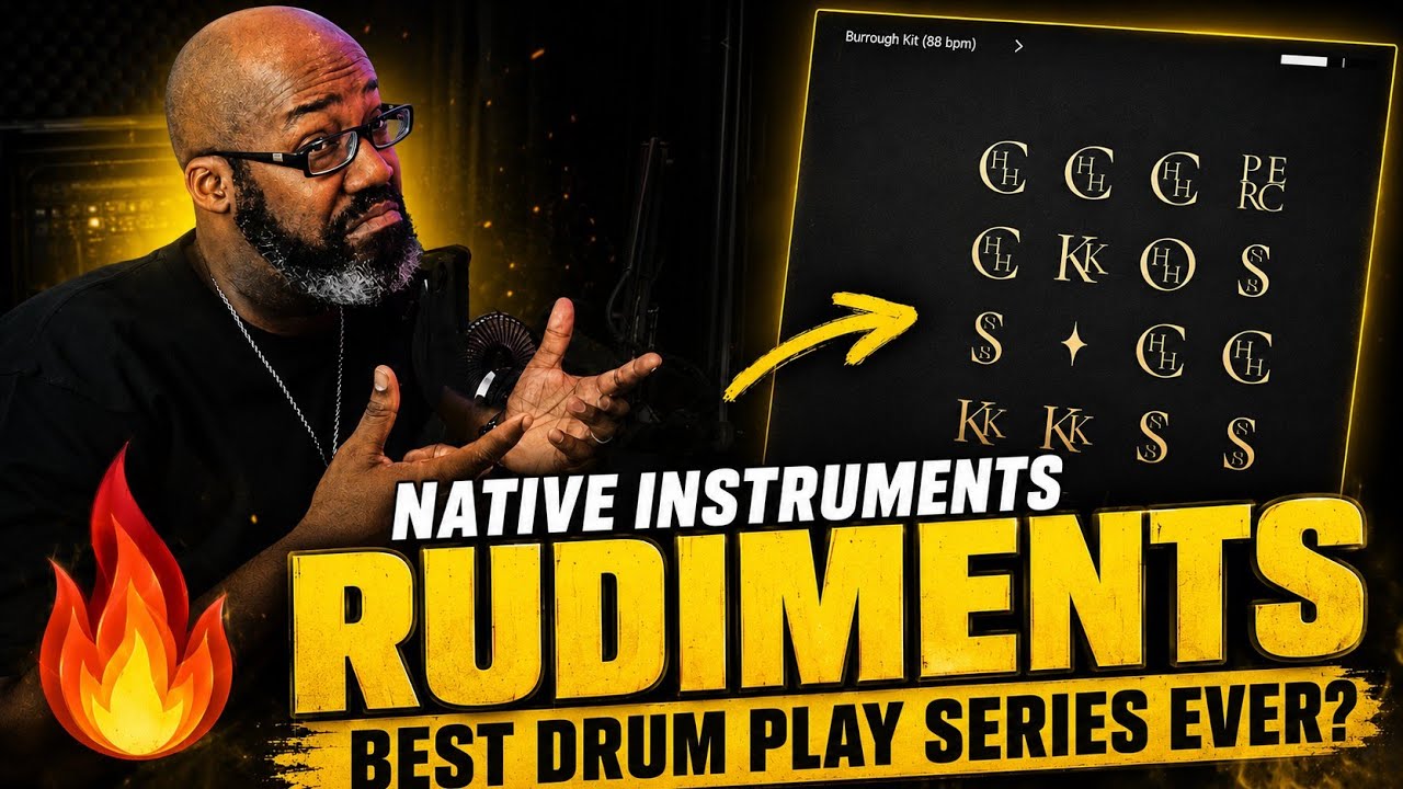 Rudiments Play Series | Native Instruments | Best Drums EVER???