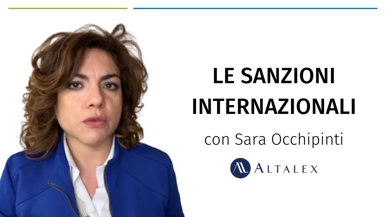 Diritto e conflitto: le sanzioni internazionali