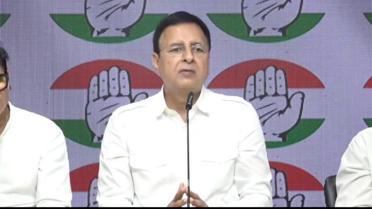 LIVE: Congress party briefing by Shri Randeep Singh Surjewala at AICC Office, New Delhi