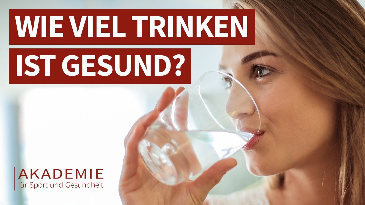 Wie viel Wasser trinken ist gesund? | Dein individueller Wasserbedarf