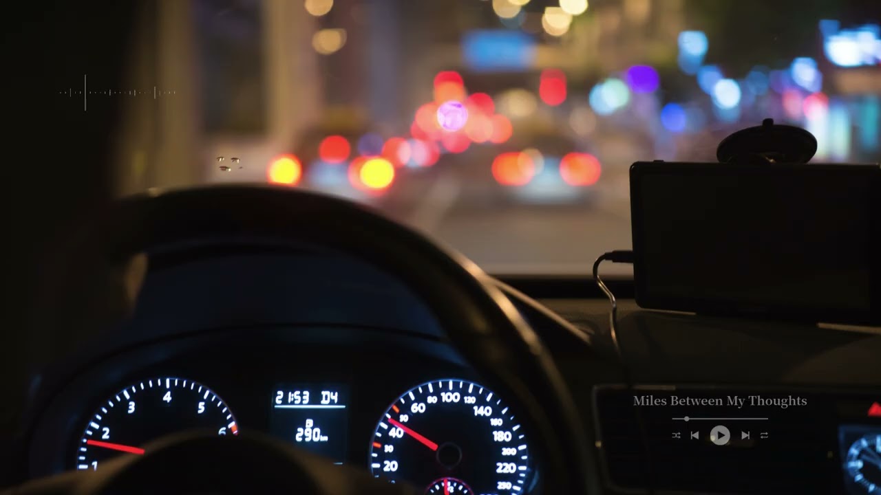 Miles Between My Thoughts | Late Night Drive R&B × Chill Trap | Soft Night Stories