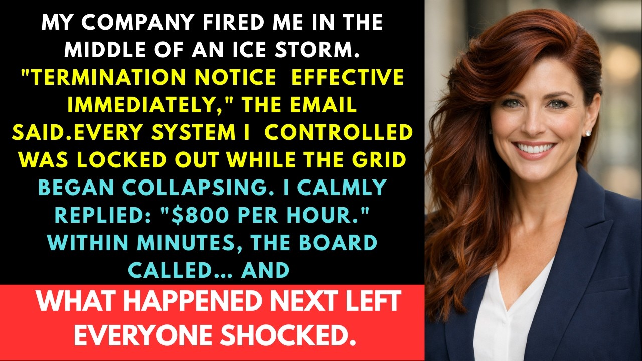 Fired Via Email During Power Grid Crisis. I Said 