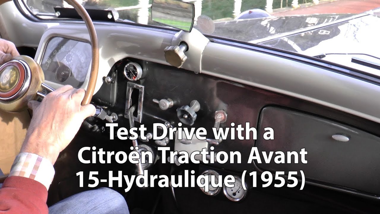 Traction Avant 15 Hydraulique Test drive and Tips on Clutch and Gearbox handling