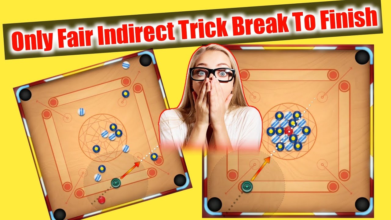 Mind-blowing🔥 Indirect Break To Finish🔥 Trick Shots🔥New York Carrom Pool