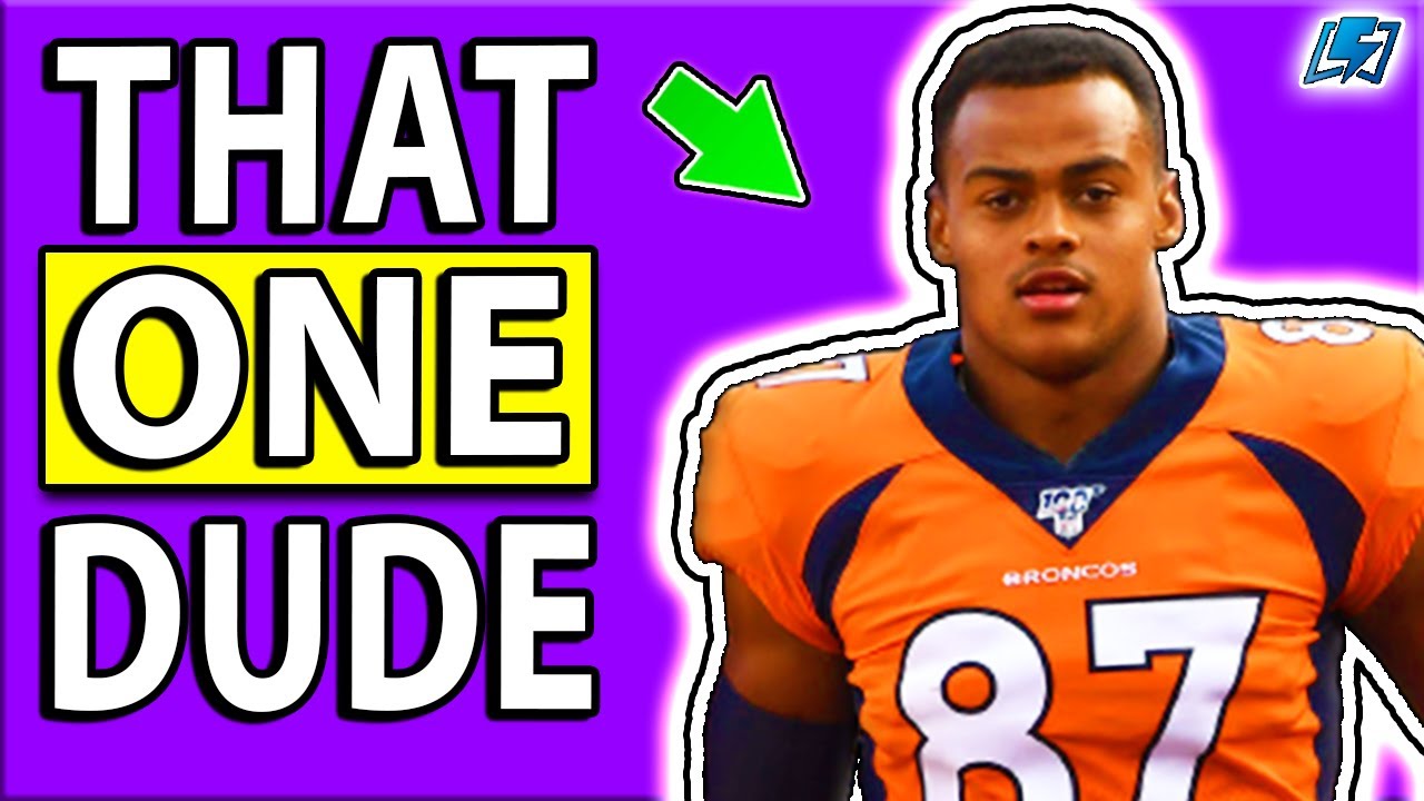 DRAFTKINGS NFL WEEK 10 BEST PICK PER POSITION | THAT ONE DUDE