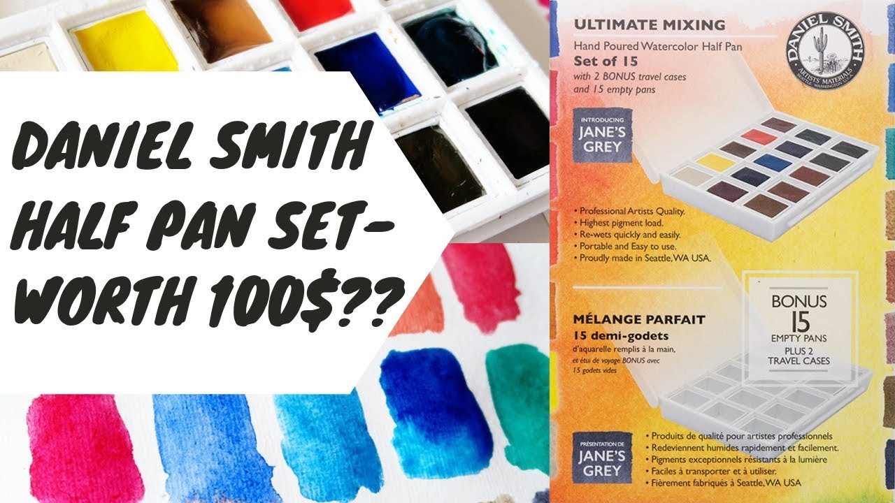 Daniel Smith Ultimate Mixing Set- My Honest Review!