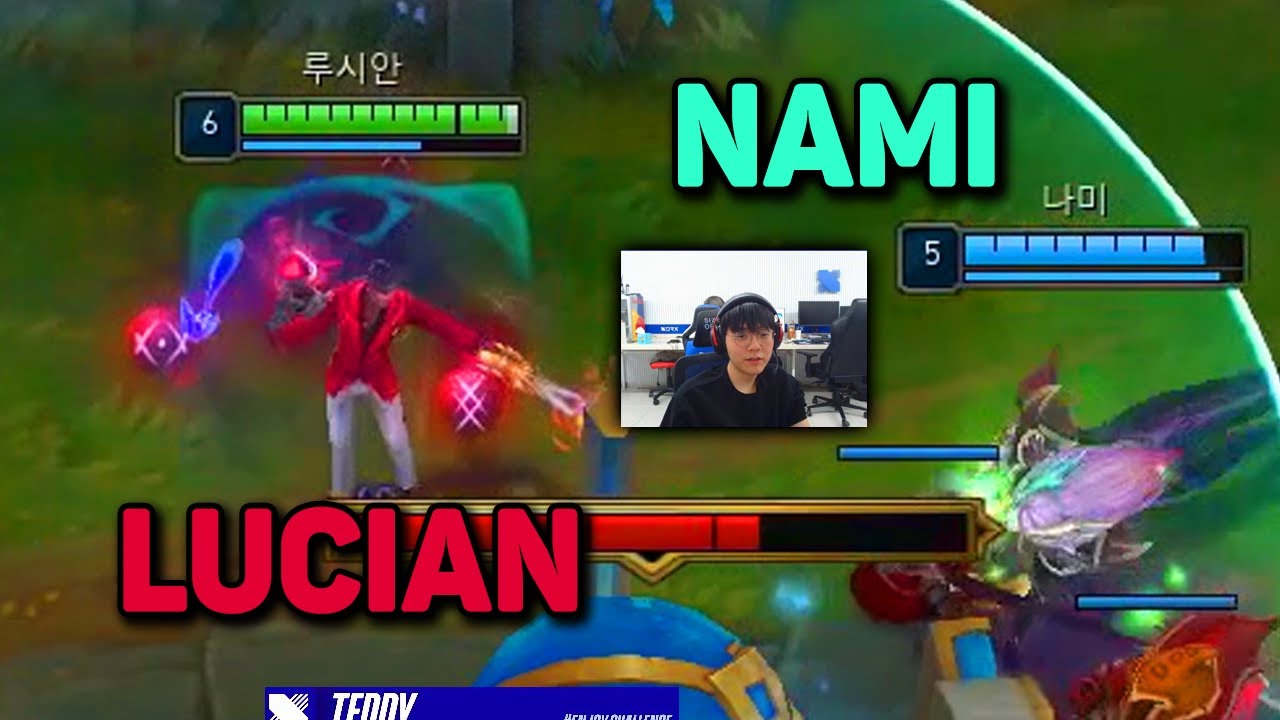 DRX Teddy Stream Lucian Adc Destroy Challenger Twitch