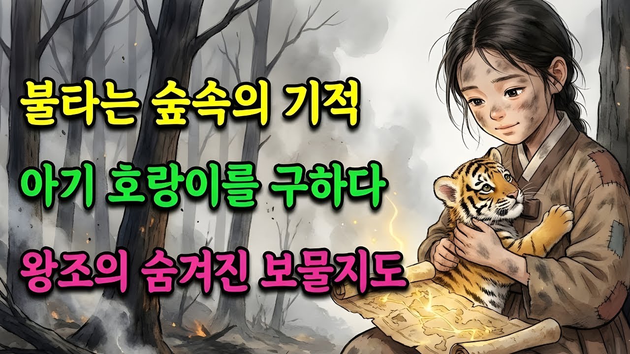 목숨 걸고 구한 아기 호랑이의 보답, 사라진 왕조의 보물을 찾아서 |야담 |옛날이야기 |민담 |전설 | 설화