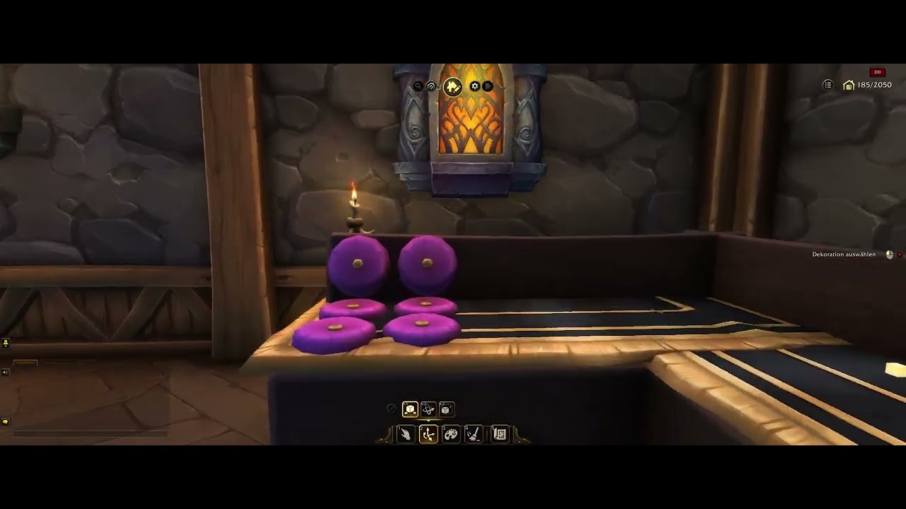 World of Warcraft Bauideen | Eine kuschelige Couch für dein Heim #wowhousing #couch