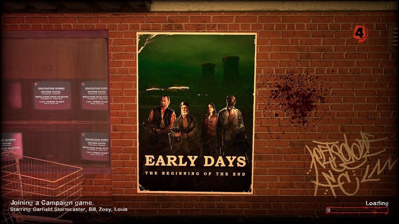 Left 4 Dead 2: Early Days (Custom Campaign Playthrough With 8 Survivors)