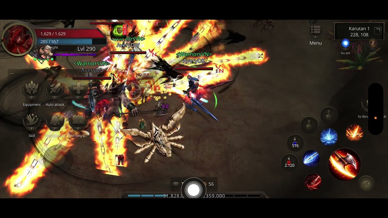 Hướng dẫn cài auto combo darknight trên mobile #mumobile #lostcontinent #dk 