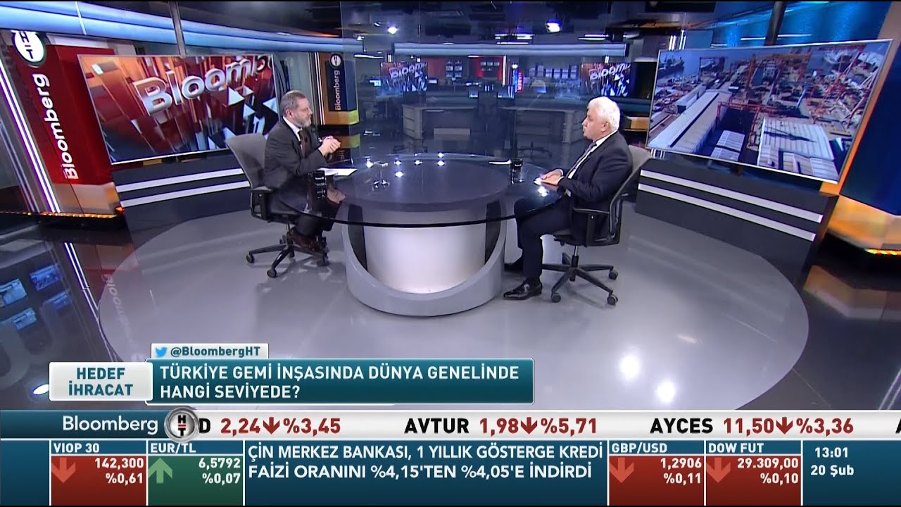 Bloomberg HT Hedef İhracat 20.02.2020 | TERSAN Yönetim Kurulu Başkanı Nurettin PAKSU - Gemi Sanayi