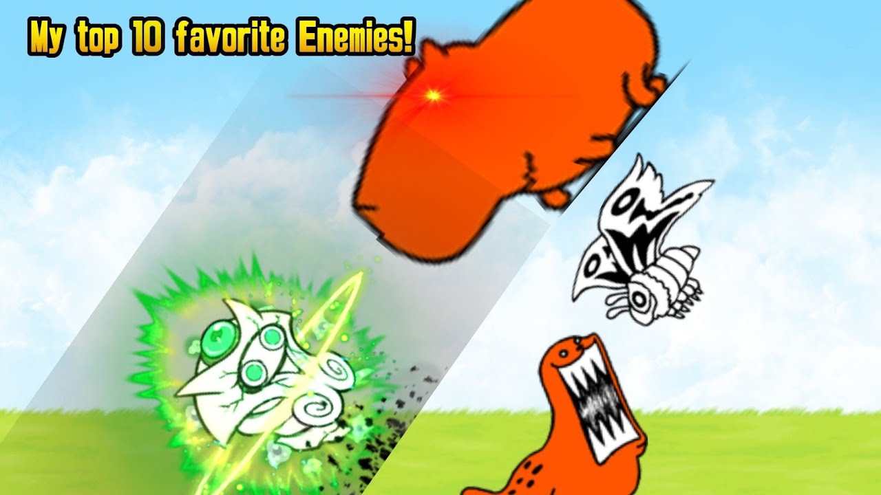 My top 10 FAVORITE enemies! | Battle Cats