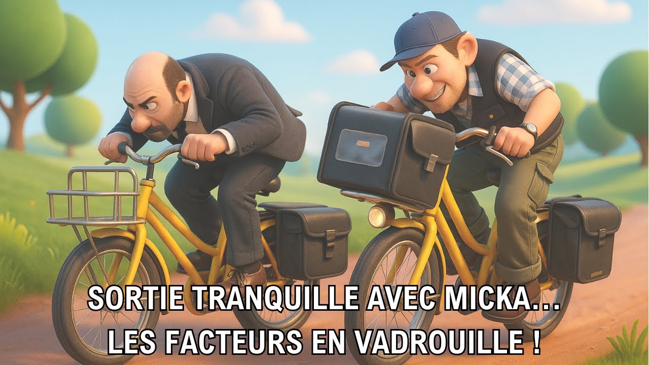 Sortie route | Tranquille avec Micka ou les facteurs en vadrouille !