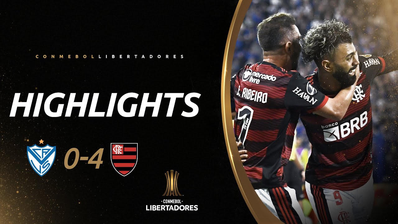 VÉLEZ vs. FLAMENGO [0-4] | HIGHLIGHTS | CONMEBOL LIBERTADORES 2022