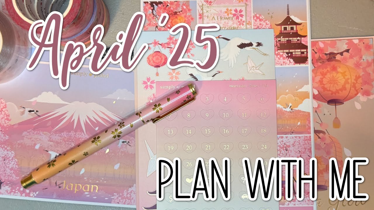 A (much chaotic) April Plan with Me ~ Wonderland222 ~ Simply Gilded Sub Box