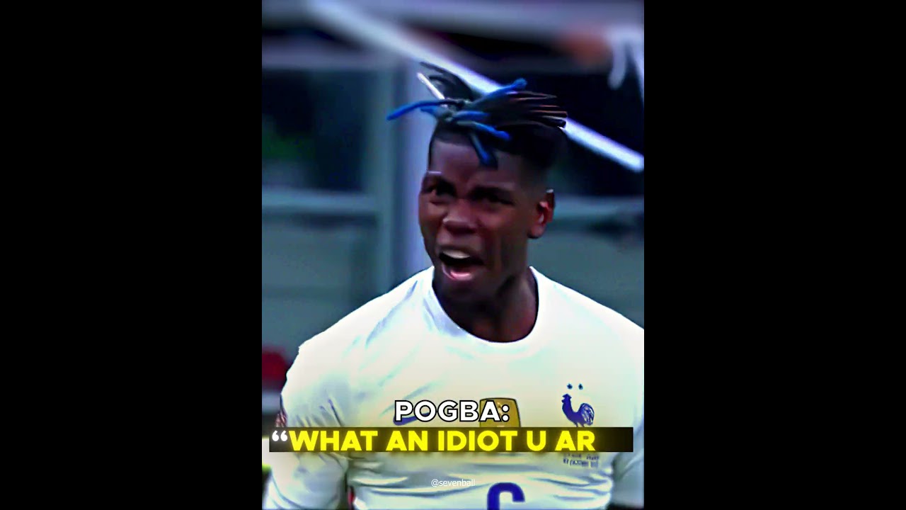Pogba went way too far here... 💔