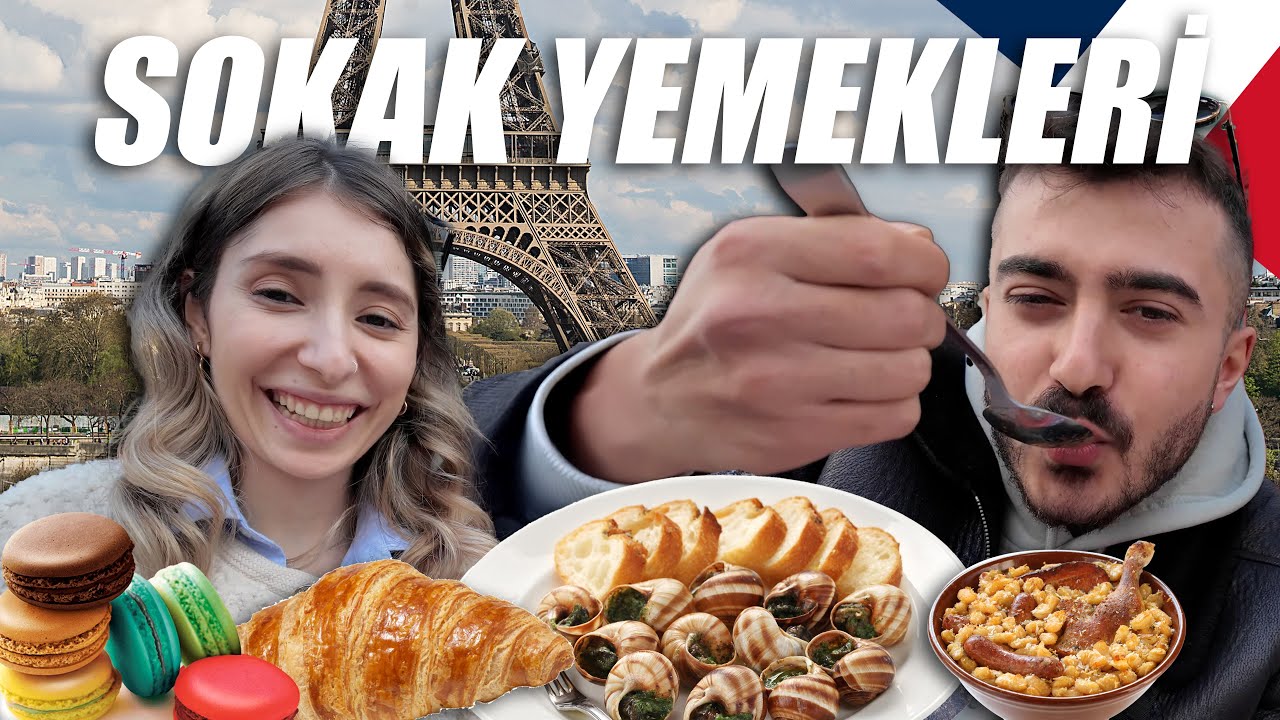 PARİS'IN İLGİNÇ SOKAK YEMEKLERİNİ DENEDİK l SALYANGOZ DENEDİK! l FRANSA