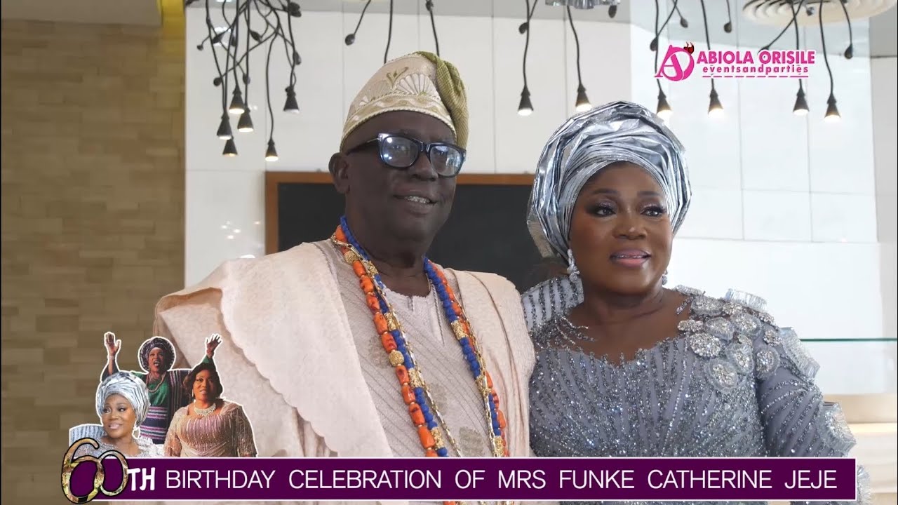Jeje Motors Boss, Chief Joseph Jeje treats his wife, Chief Mrs Catherine Funke, to a Classy Birthday