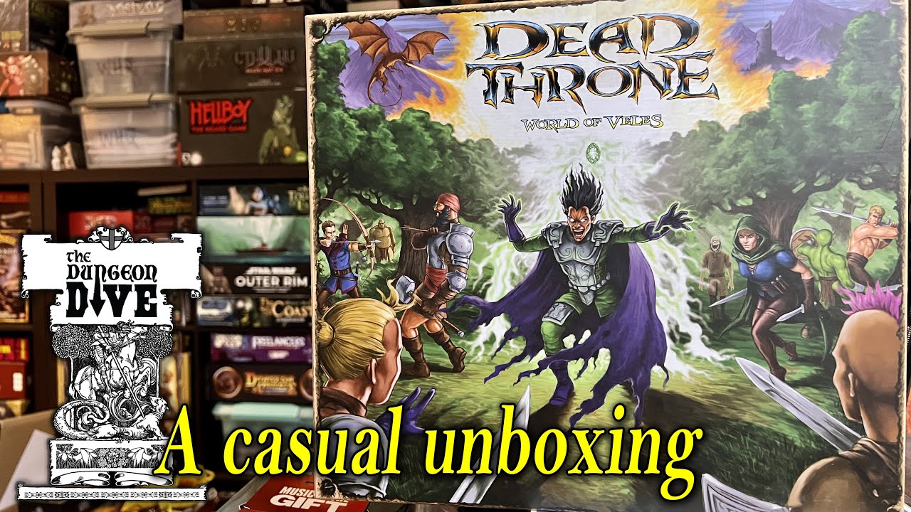 Dead Throne: World of Veles - a casual unboxing