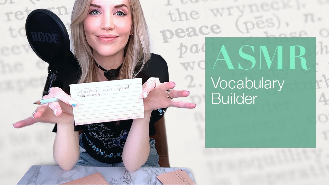 ASMR Vocabulary Builder | Softly spoken, no mid-roll ads