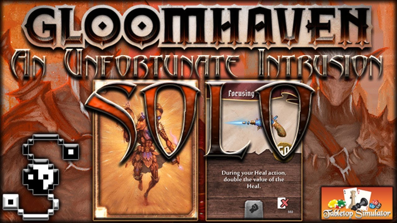 An Unfortunate Intrusion (Tinkerer Solo Scenario) - Gloomhaven - Tabletop Simulator