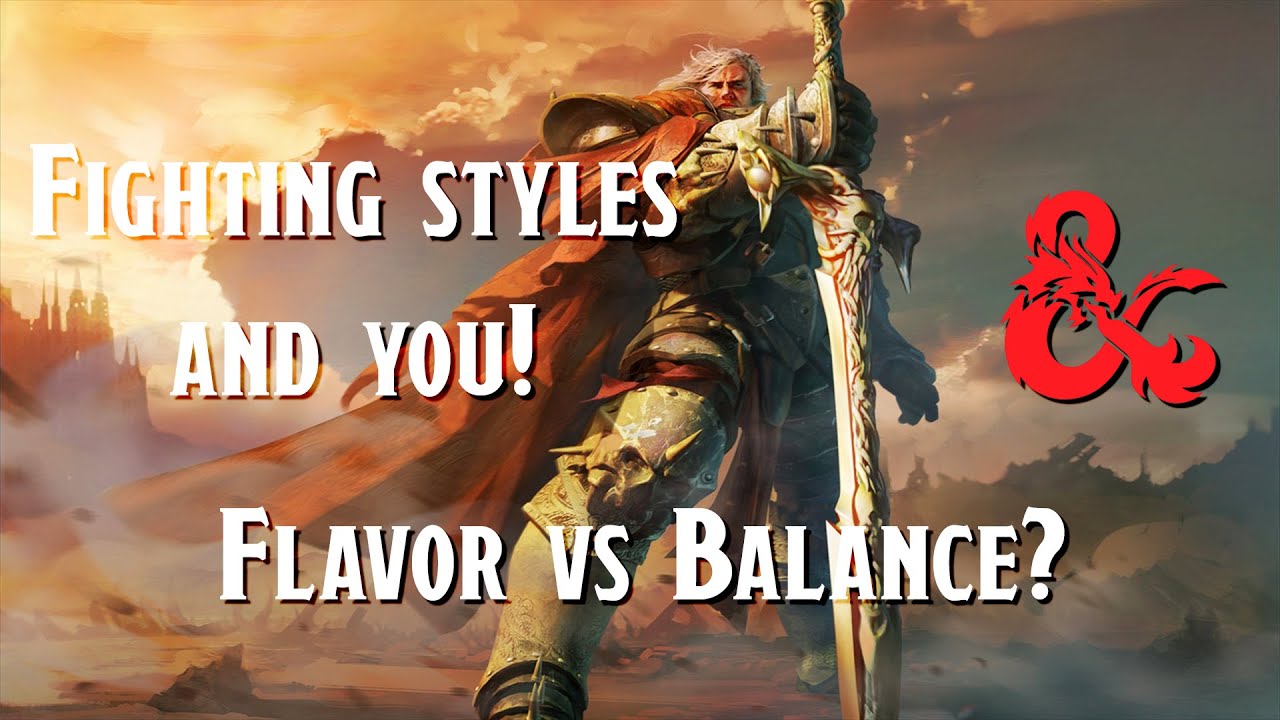 Two Weapon Fighting on Paladin? Why not?! - DnD5e Fighting Styles Discussion