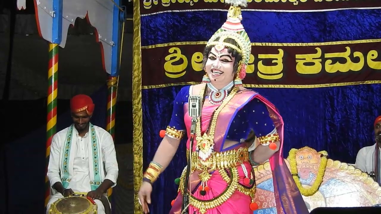 🥰 ಹೆರಂಜಾಲರನ್ನು ನೆನಪಿಸಿದ ಮಧುಕರ ಹೆಗ್ಡೆಯವರ ಇಂಪಾದ ಪಧ್ಯ💕ಕಮಲಶಿಲೆ ಮೇಳದಲ್ಲಿ👌ದೇವಲಕುಂದರ ನಾಟ್ಯ#yakshagana#natya