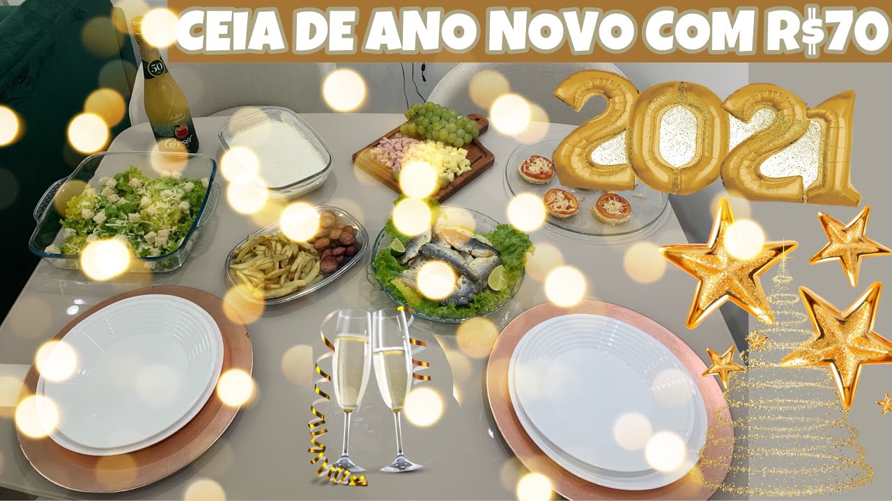 DESAFIO CEIA DE ANO NOVO COM R$70